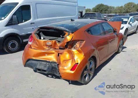 2012 Hyundai Veloster from USA, damaged, VIN KMHTC6AD5CU082065